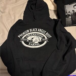 Gildan Black Graphic Hoodie